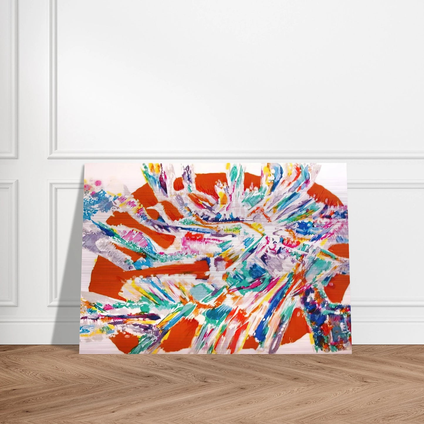 L'Apparition a Marie de Magdala - 1978 - Alfred Manessier Brushed Aluminum Print - 70x100 cm / 28x40 inches | Alfred Manessier Aluminum Print | Alfred Manessier Prints