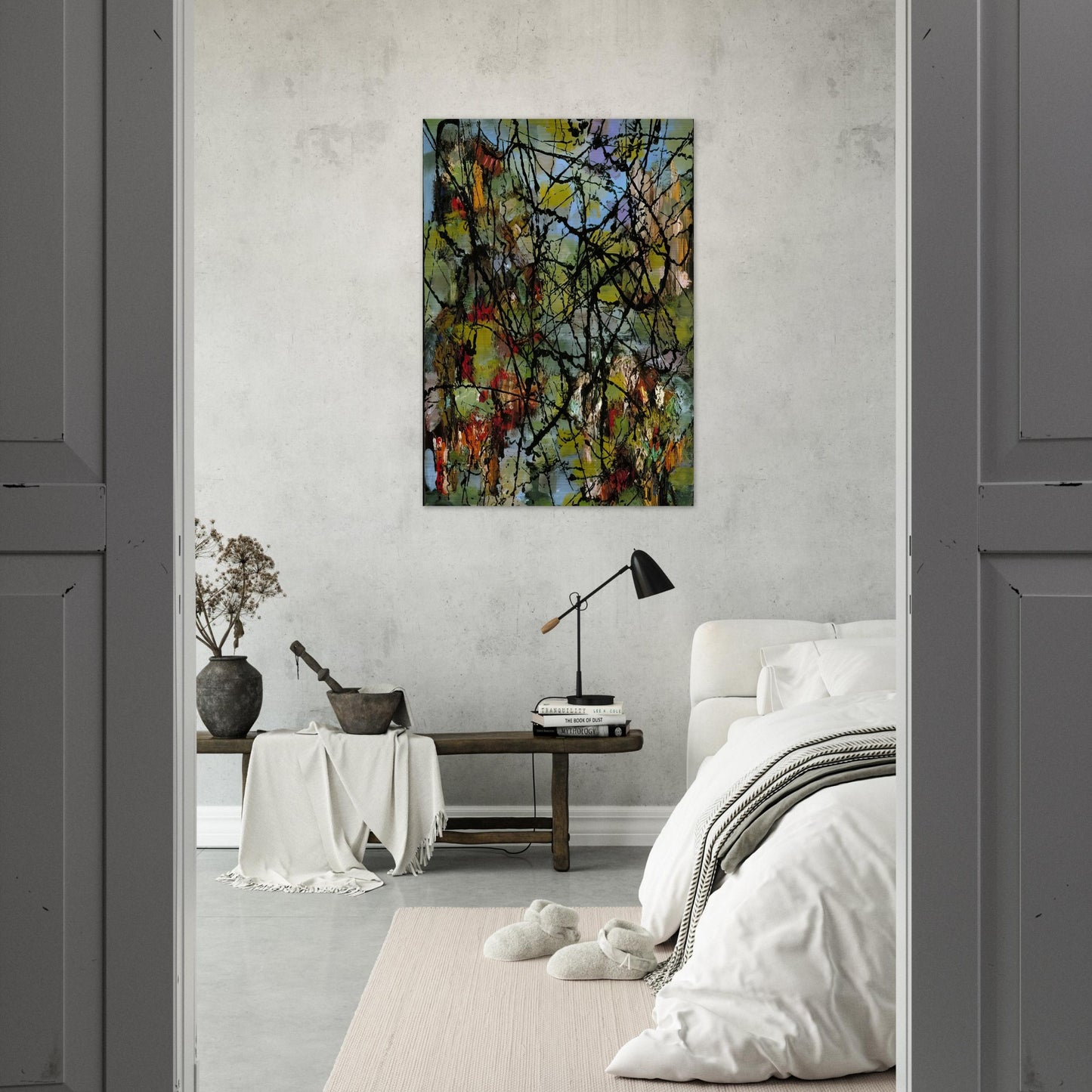 At the Chateau d’Argol - Marcel Barbeau Brushed Aluminum Print - 70x100 cm / 28x40 inches | Marcel Barbeau Aluminum Print | Marcel Barbeau Prints