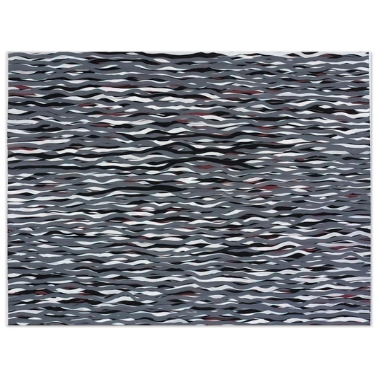 Sol LeWitt - Horizontal Lines of Color  75x100 cm / 30x40inches Fine Art Poster