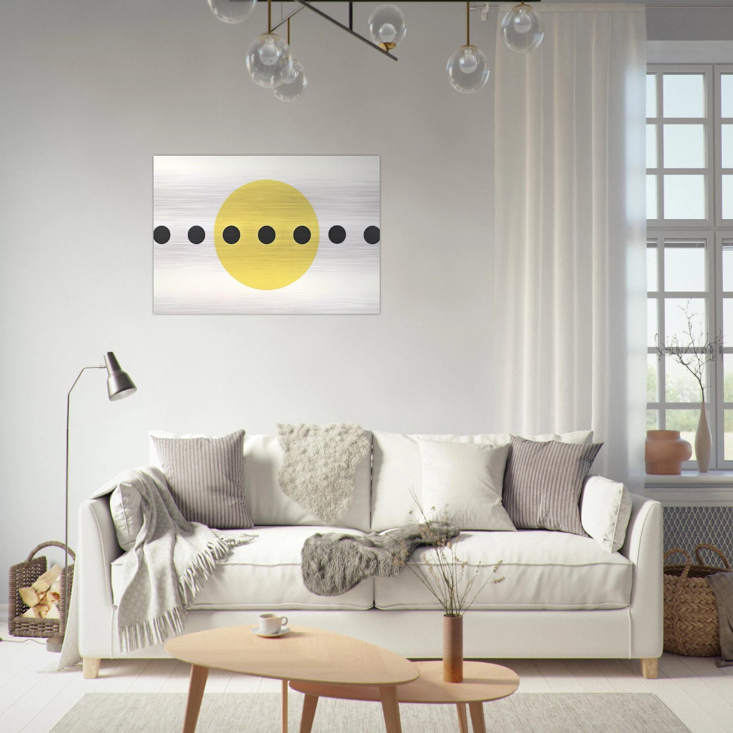 Time - 1952 - Alexander Liberman Brushed Aluminum Print - 70x100 cm / 28x40 inches | Alexander Liberman Aluminum Print | Alexander Liberman Prints
