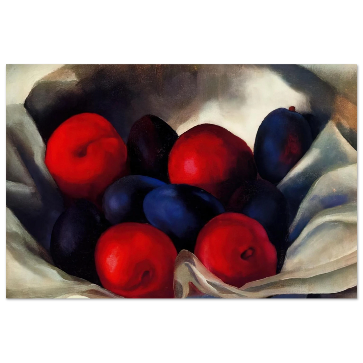 Georgia O'Keeffe - Plums Fine Art Poster