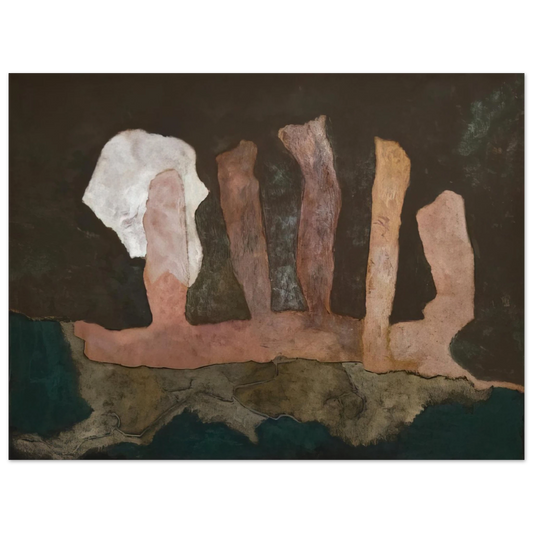 Theodoros Stamos - The Sacrifice - 1946  75x100 cm / 30x40inches Fine Art Poster