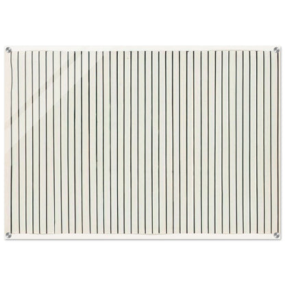 Vertical Lines from the series Line Form Color - Ellsworth Kelly Acrylic Print - 70x100 cm / 28x40″ inches