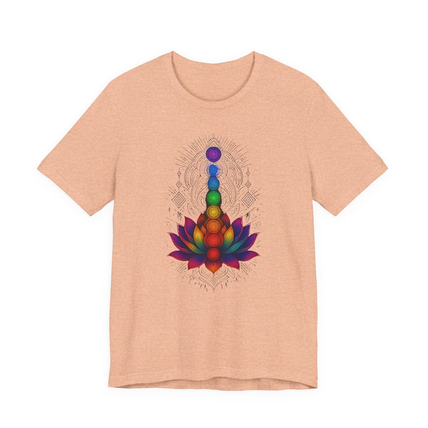 Amante del yoga espiritual de la flor de loto del chakra