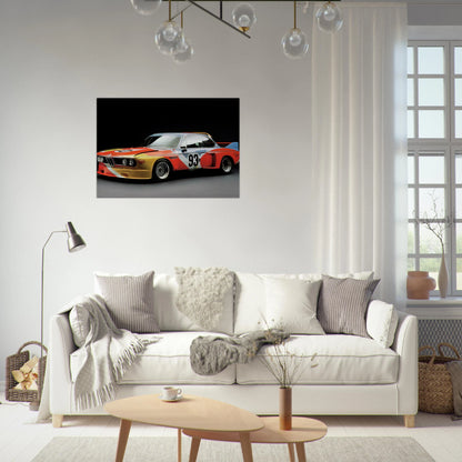 ART CAR 1975 - Alexander Calder Brushed Aluminum Print - 70x100 cm / 28x40 inches | Alexander Calder Aluminum Print | Alexander Calder Prints