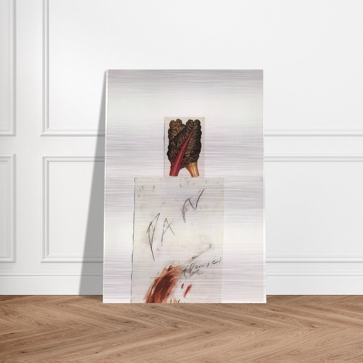 Pan - Cy Twombly Brushed Aluminum Print - 70x100 cm / 28x40 inches | Cy Twombly Aluminum Print | Cy Twombly Prints