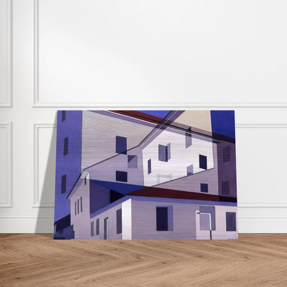 On A Shaker Theme #2 - Precisionism - Charles Sheeler Brushed Aluminum Print - 70x100 cm / 28x40 inches | Charles Sheeler Aluminum Print | Charles Sheeler Prints