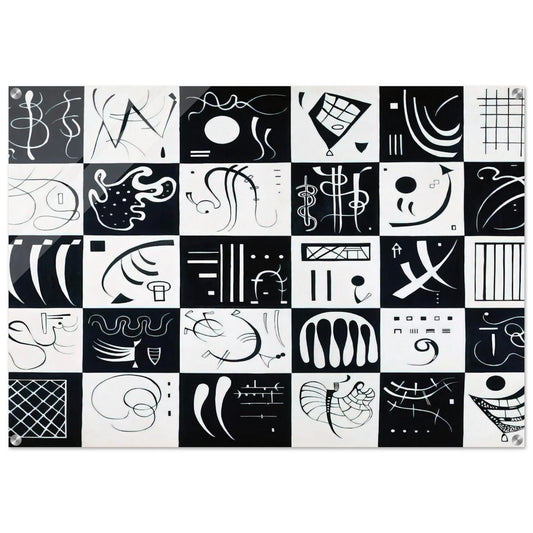 THIRTY 1937 - Wassily Kandinsky Acrylic Print - 70x100 cm / 28x40″ inches