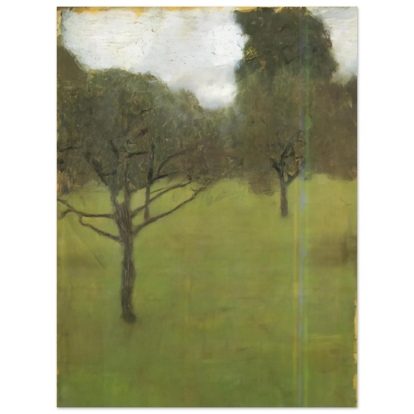Gustav Klimt - ORCHARD  75x100 cm / 30x40inches Fine Art Poster