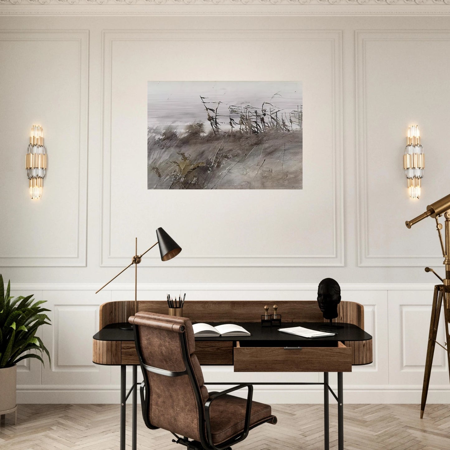 NOVEMBER FIRST 1950 - Andrew Wyeth Brushed Aluminum Print - 70x100 cm / 28x40 inches | Andrew Wyeth Aluminum Print | Andrew Wyeth Prints