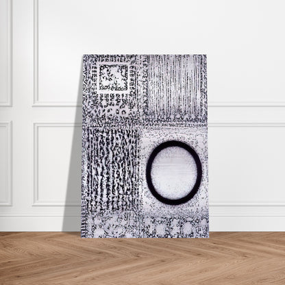 Circle by the Falling Waters - Richard Pousette-Dart Brushed Aluminum Print - 70x100 cm / 28x40 inches | Richard Pousette-Dart Aluminum Print | Richard Pousette-Dart Prints
