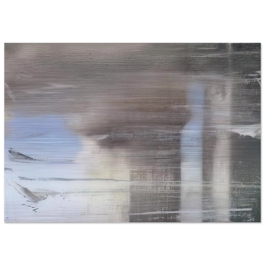SEPTEMBER 2005 - Gerhard Richter Brushed Aluminum Print - 70x100 cm / 28x40 inches | Gerhard Richter Aluminum Print | Gerhard Richter Prints
