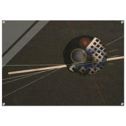 Emery Paper collage - Laszlo Moholy-Nagy Acrylic Print - 70x100 cm / 28x40″ inches | Laszlo Moholy-Nagy Wall Art | Laszlo Moholy-Nagy Prints