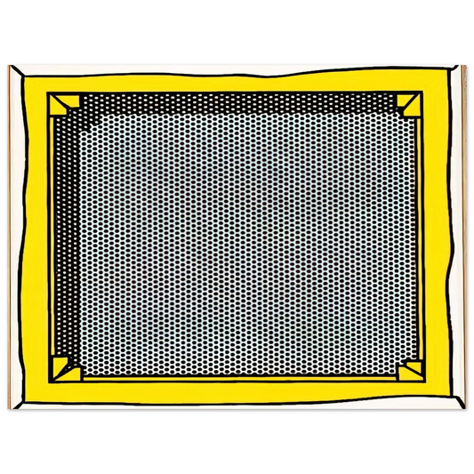 Roy Lichtenstein - STRETCHER FRAME  75x100 cm / 30x40inches Fine Art Poster