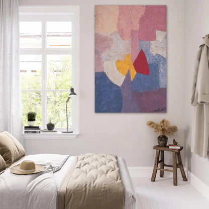 Composition - 1960 - Serge Poliakoff Art Prints - 100x150 cm / 40x60″ inches | Serge Poliakoff Poster | Serge Poliakoff Prints