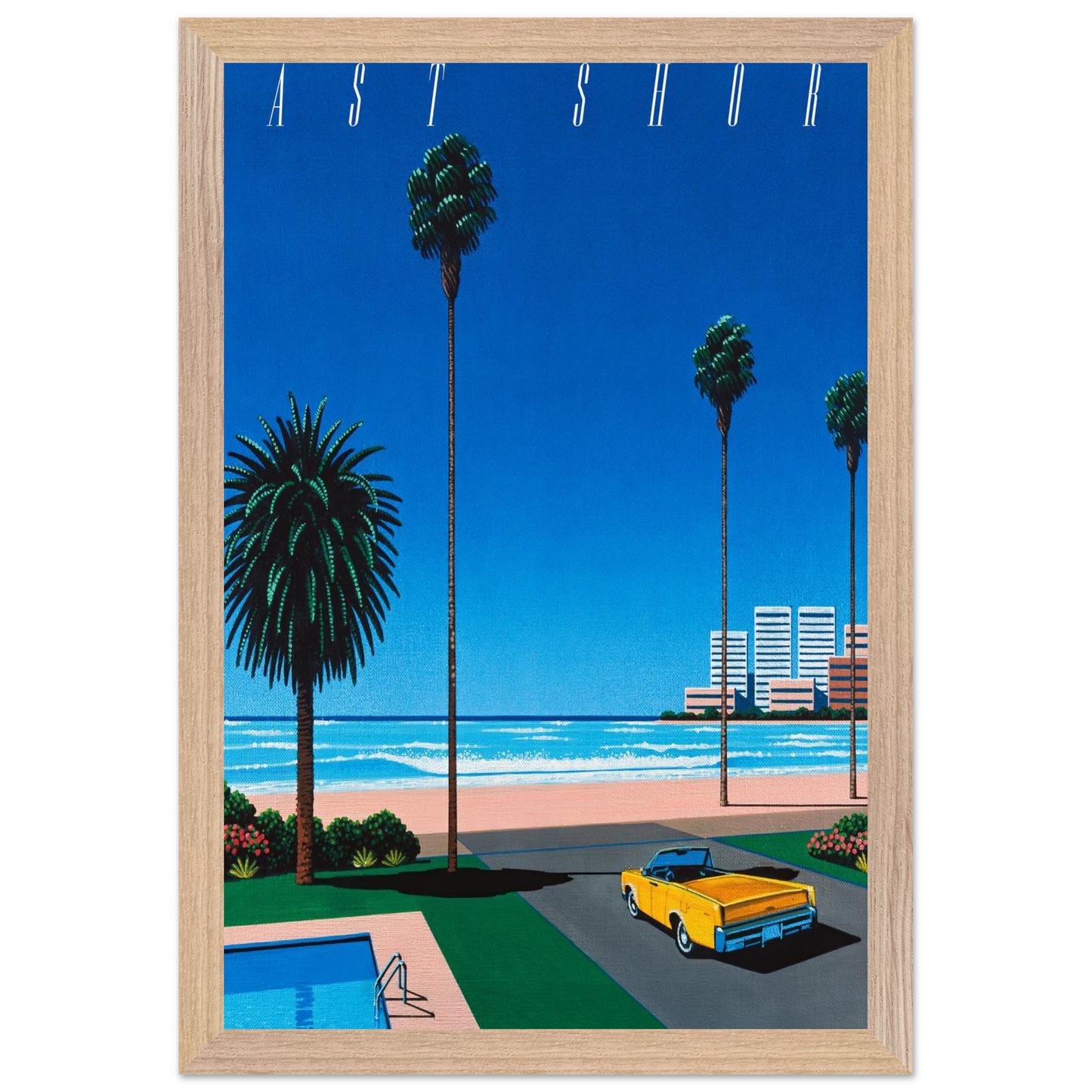 Hiroshi Nagai - Bronze - East Shore Wall Art - 60x80 cm / 24x32 inches - Fine Art Poster - -