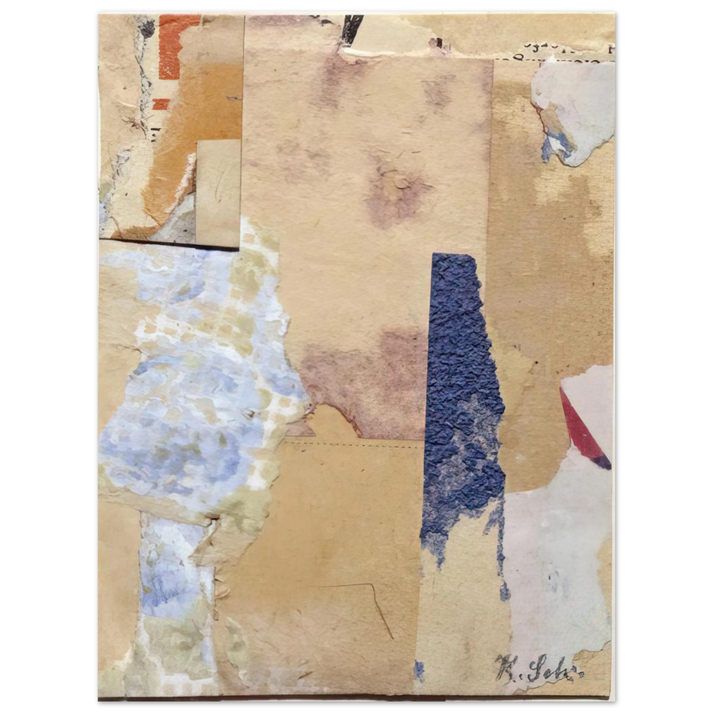 Kurt Schwitters - APHORISM 1923  75x100 cm / 30x40inches Fine Art Poster