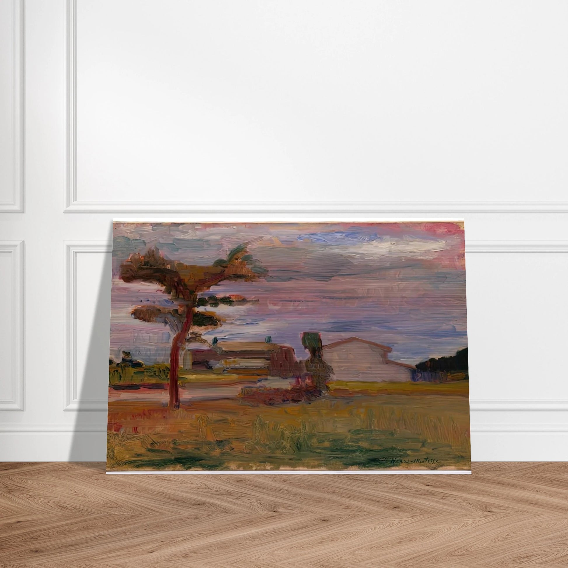 CORSICAN LANDSCAPE 1898 - Henri Matisse Brushed Aluminum Print - 70x100 cm / 28x40 inches | Henri Matisse Aluminum Print | Henri Matisse Prints