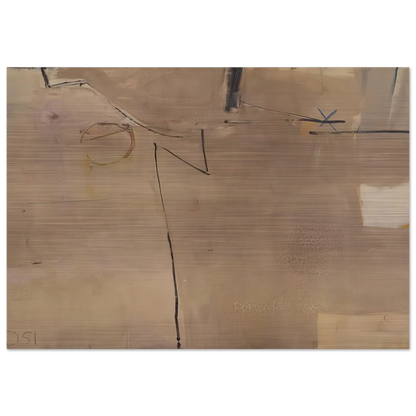 #22 Albuquerque - Richard Diebenkorn Brushed Aluminum Print - 70x100 cm / 28x40 inches | Richard Diebenkorn Aluminum Print | Richard Diebenkorn Prints