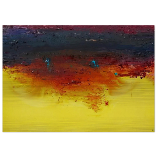 Adirondacks - 1992 - Helen Frankenthaler Brushed Aluminum Print - 70x100 cm / 28x40 inches | Helen Frankenthaler Aluminum Print | Helen Frankenthaler Prints