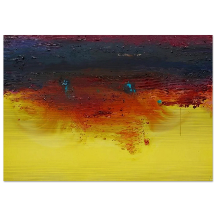 Adirondacks - 1992 - Helen Frankenthaler Brushed Aluminum Print - 70x100 cm / 28x40 inches | Helen Frankenthaler Aluminum Print | Helen Frankenthaler Prints