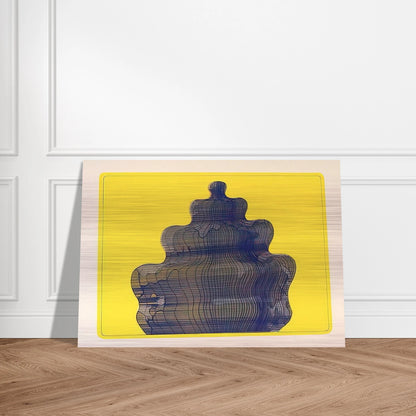 Torte in der Sonne Fancy-Cake In the Sun - 1970 - Dieter Roth Brushed Aluminum Print - 70x100 cm / 28x40 inches | Dieter Roth Aluminum Print | Dieter Roth Prints