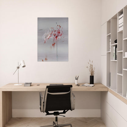 Nine Discourses on Commodus, Part III - Cy Twombly Brushed Aluminum Print - 70x100 cm / 28x40 inches | Cy Twombly Aluminum Print | Cy Twombly Prints
