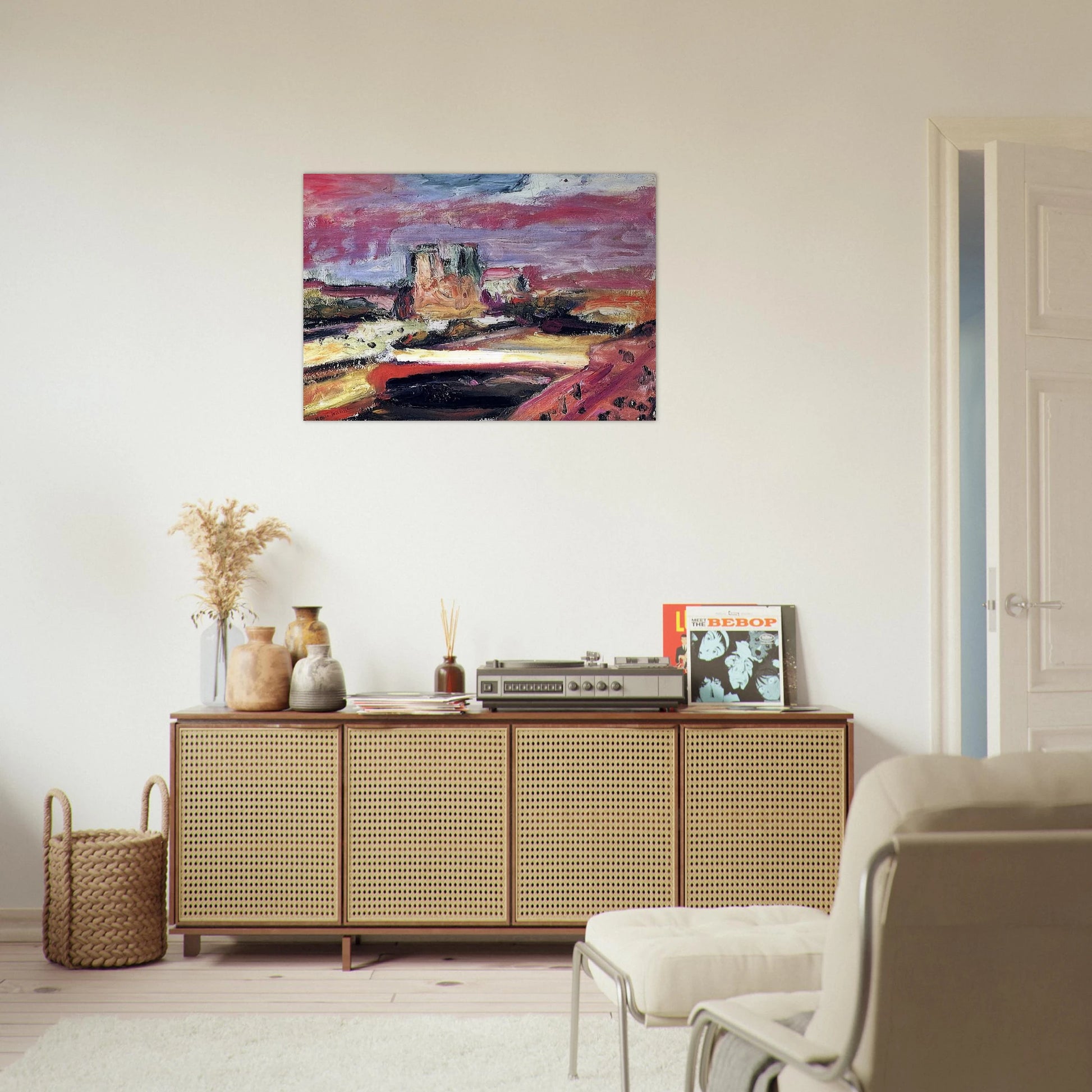 NOTRE DAME 1904 - Henri Matisse Brushed Aluminum Print - 70x100 cm / 28x40 inches | Henri Matisse Aluminum Print | Henri Matisse Prints