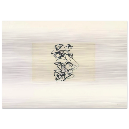 Cyprian Evocation - 1992 - Brice Marden Brushed Aluminum Print - 70x100 cm / 28x40 inches | Brice Marden Aluminum Print | Brice Marden Prints