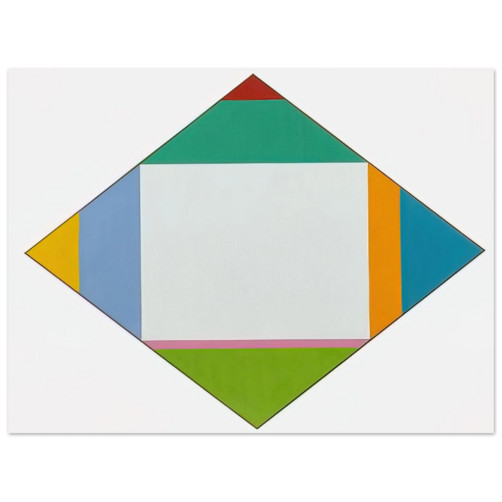 Max Bill - Expansion in Four Directions - 1962  75x100 cm / 30x40inches Fine Art Poster