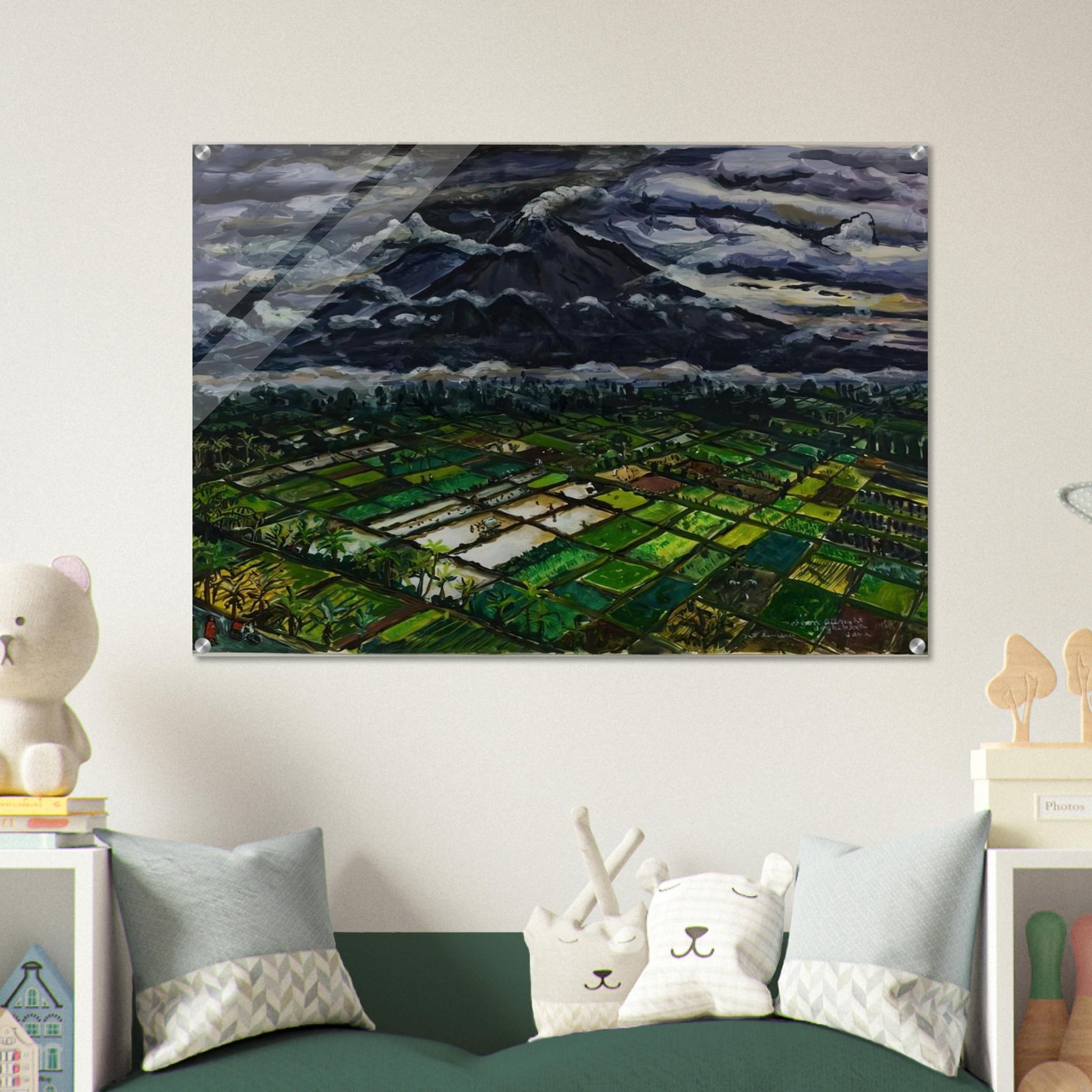 MT SEMERU JADKA KURA JAVA 1969 - Ivan Albright Acrylic Print - 70x100 cm / 28x40″ inches