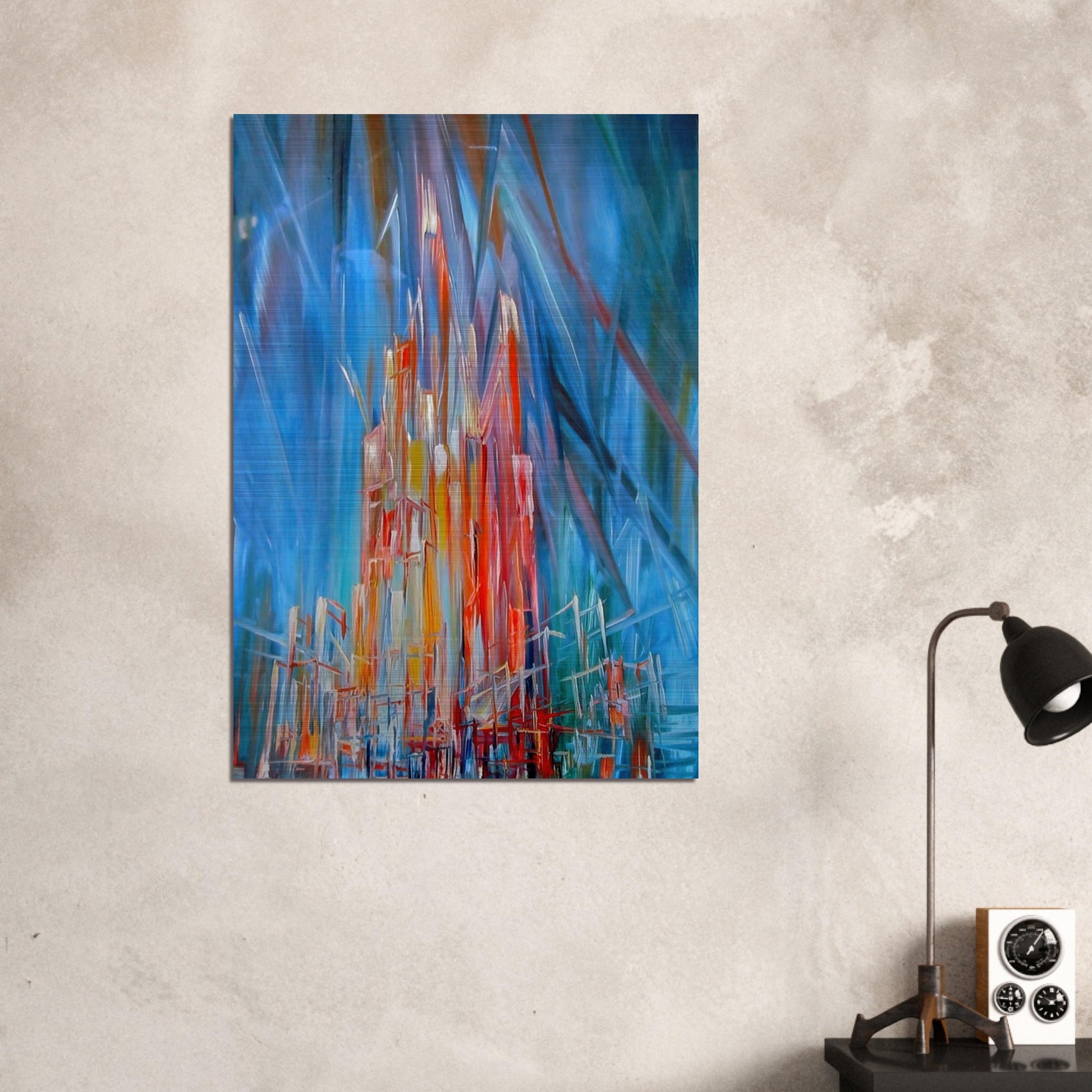 Untitled - Kitsch - Konrad Zuse Brushed Aluminum Print - 70x100 cm / 28x40 inches | Konrad Zuse Aluminum Print | Konrad Zuse Prints