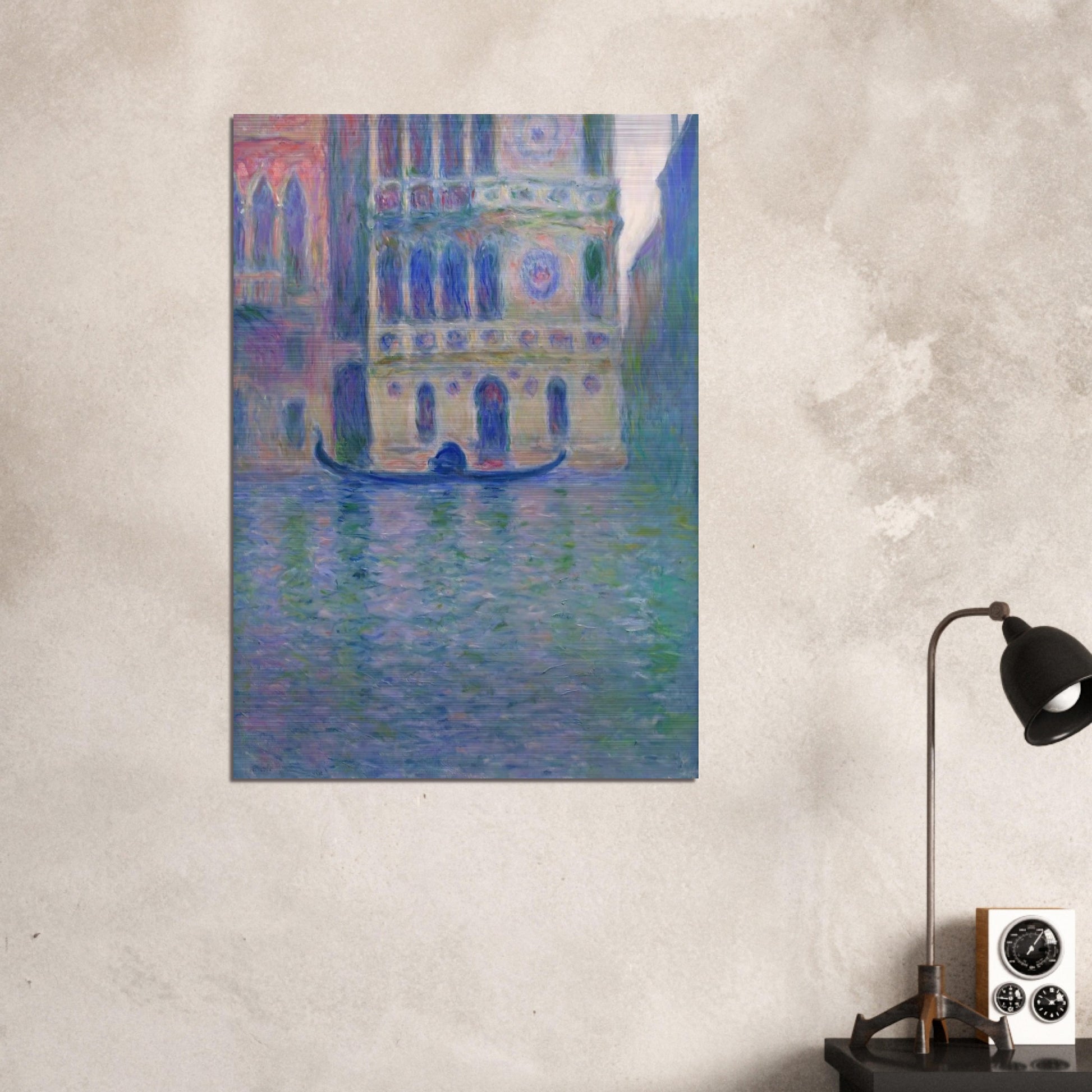 Palazzo Dario 4 - claude monet Brushed Aluminum Print - 70x100 cm / 28x40 inches | claude monet Aluminum Print | claude monet Prints