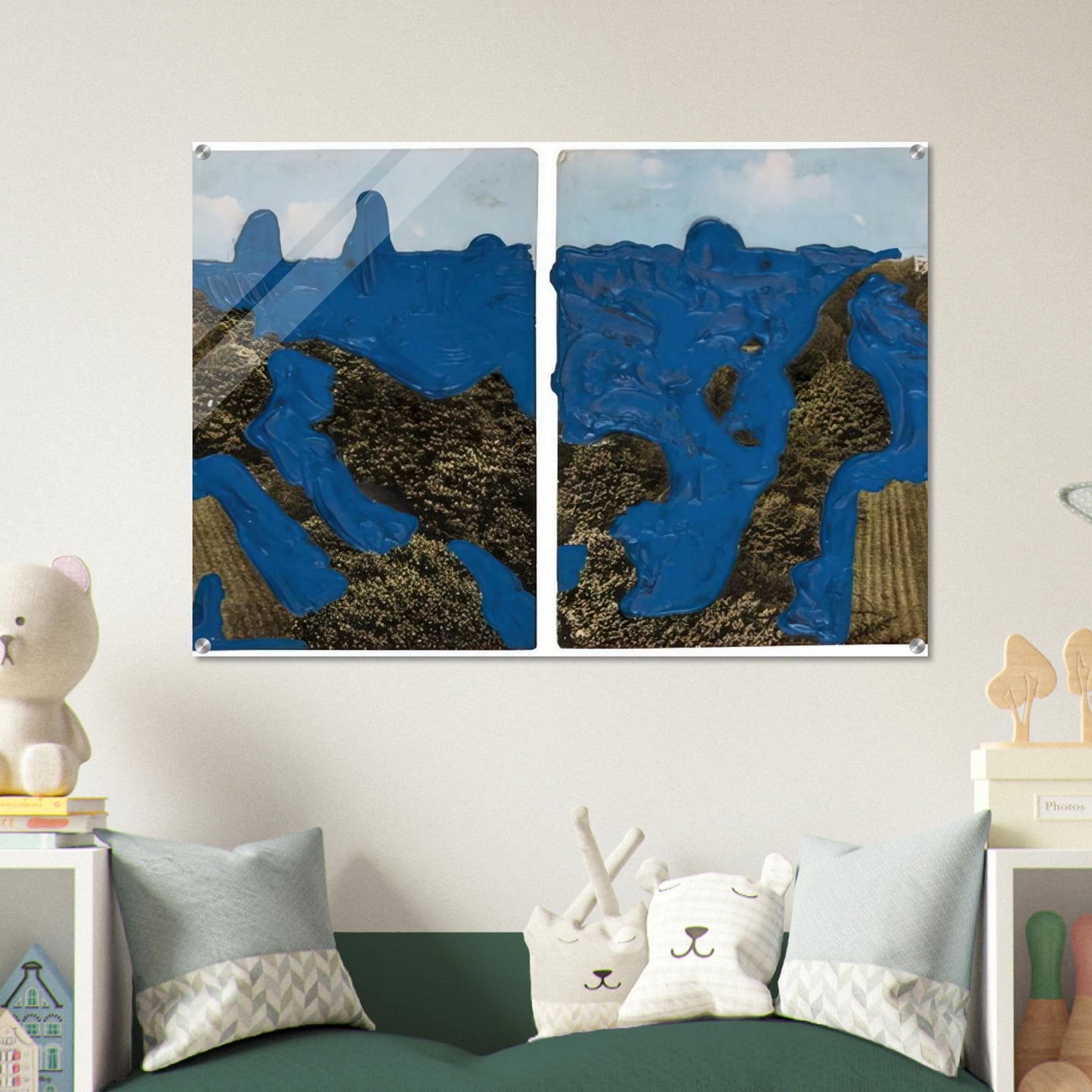 Postcard - 1968 - Dieter Roth Acrylic Print - 70x100 cm / 28x40″ inches