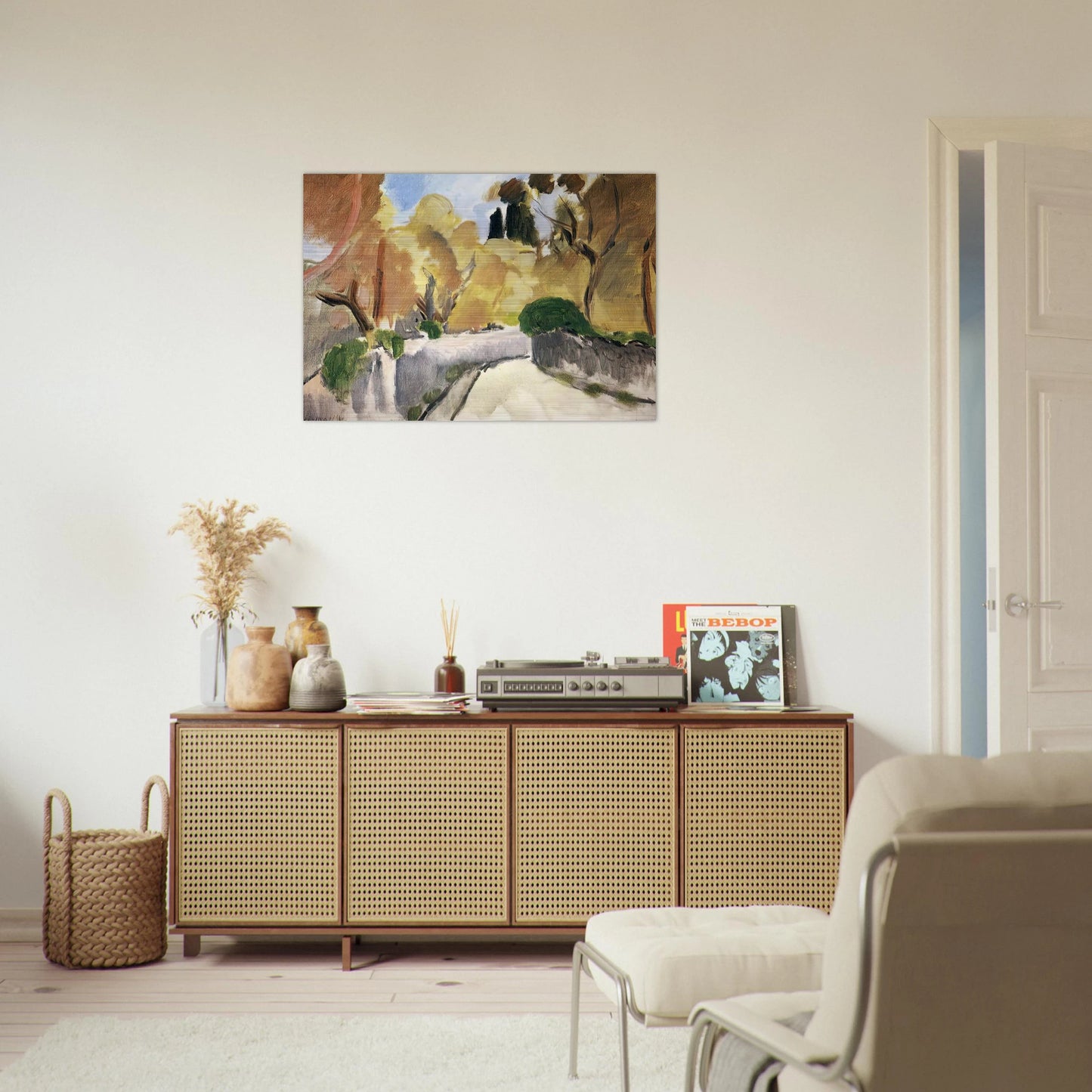 LANDSCAPE 2 - Henri Matisse Brushed Aluminum Print - 70x100 cm / 28x40 inches | Henri Matisse Aluminum Print | Henri Matisse Prints