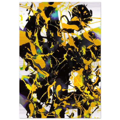 Untitled  SFP94-53  SFF 1727  - Sam Francis Brushed Aluminum Print - 70x100 cm / 28x40 inches | Sam Francis Aluminum Print | Sam Francis Prints