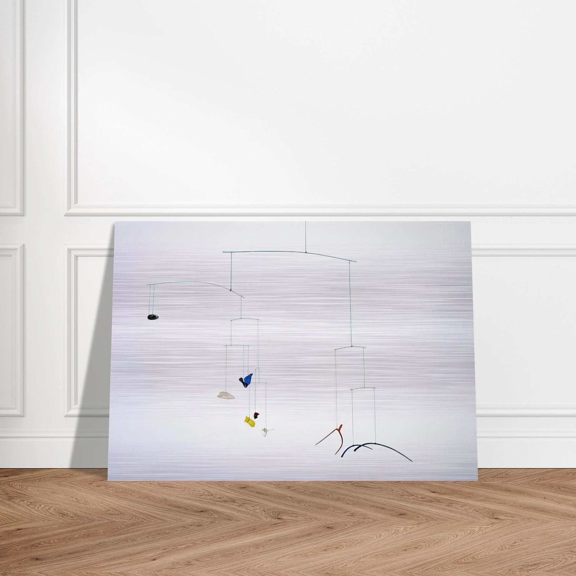 TINES 1943 - Alexander Calder Brushed Aluminum Print - 70x100 cm / 28x40 inches | Alexander Calder Aluminum Print | Alexander Calder Prints