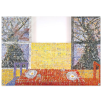 Table - 2001 - Jennifer Bartlett Acrylic Print - 70x100 cm / 28x40″ inches