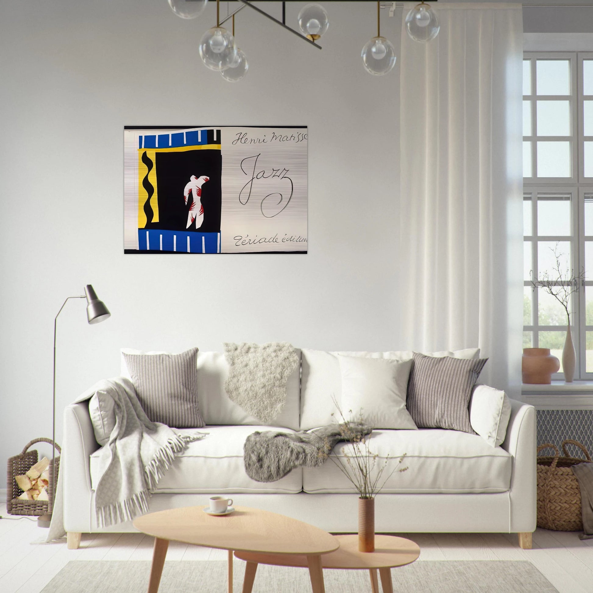 JAZZ BOOK 1947 - Henri Matisse Brushed Aluminum Print - 70x100 cm / 28x40 inches | Henri Matisse Aluminum Print | Henri Matisse Prints