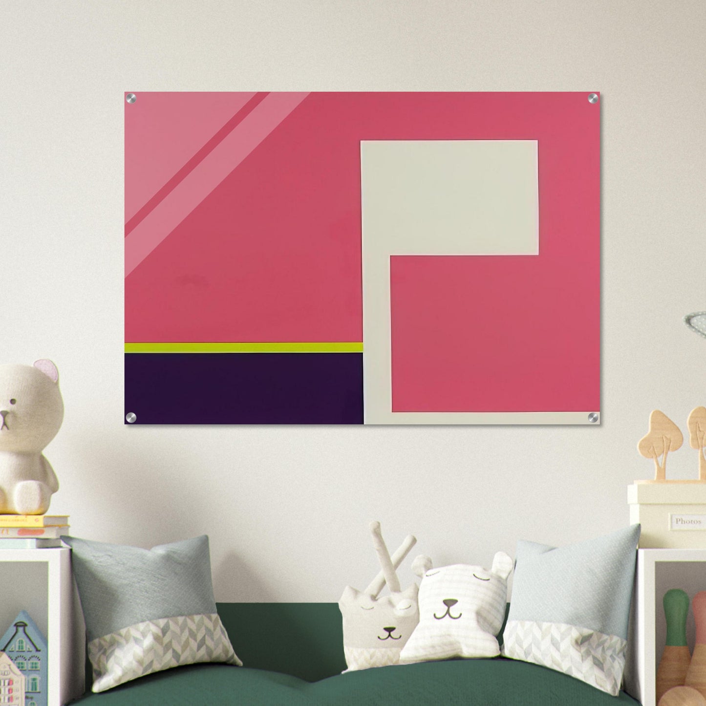 Negativo-Positivo - 1989 - Bruno Munari Acrylic Print - 70x100 cm / 28x40″ inches