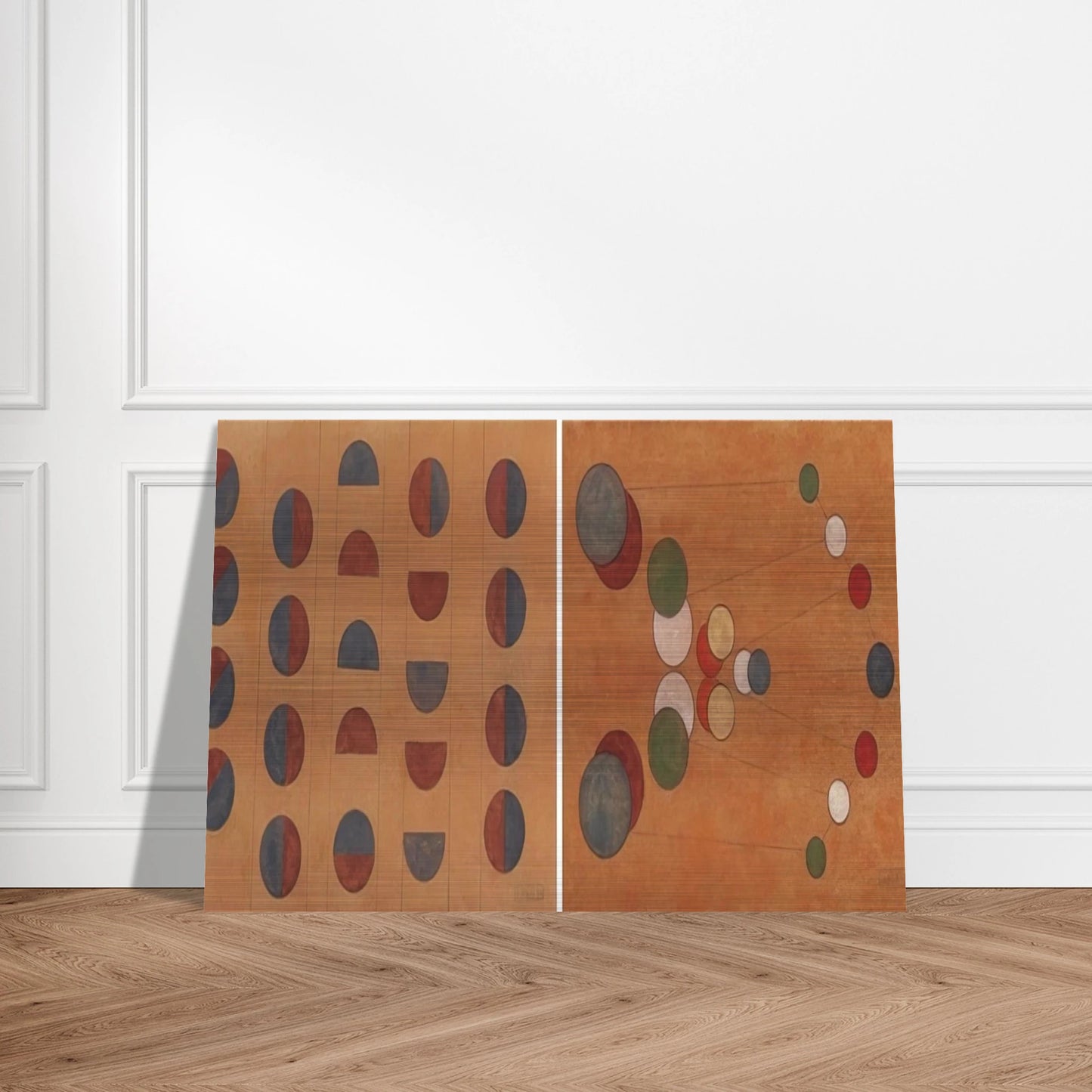Diptych - 1956 1 - Lolo Soldevilla Brushed Aluminum Print - 70x100 cm / 28x40 inches | Lolo Soldevilla Aluminum Print | Lolo Soldevilla Prints