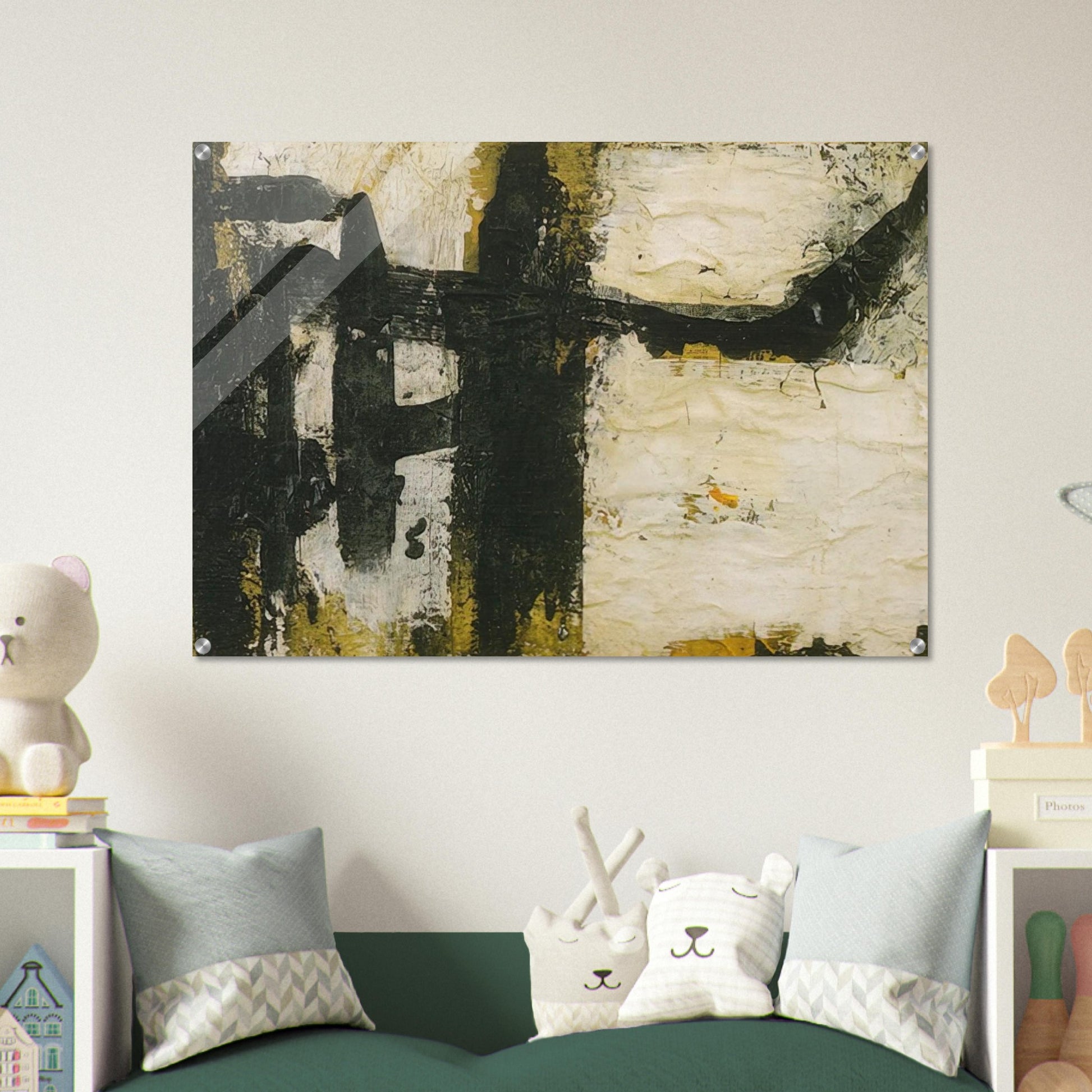 Landscape - Cy Twombly Acrylic Print - 70x100 cm / 28x40″ inches