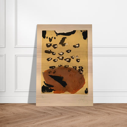 REPLIQUER II 1981 - Antoni Tapies Brushed Aluminum Print - 70x100 cm / 28x40 inches | Antoni Tapies Aluminum Print | Antoni Tapies Prints