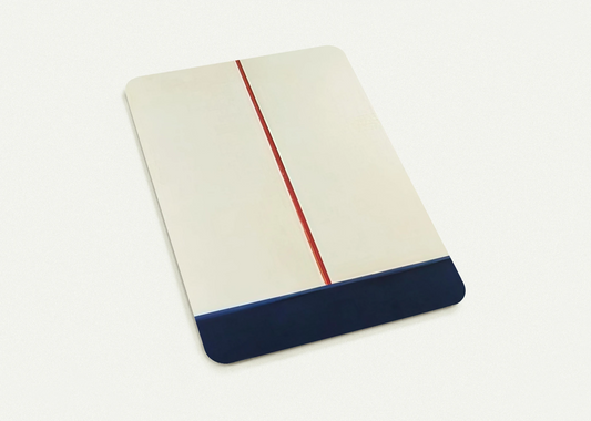 KOMPOSITION BLAU ROT AUF WEISS 1965 By BLINKY PALERMO Pack of 10 Post Cards | BLINKY PALERMO Post Cards | A6 (10.5 x 14.8 cm) - 4.1 x 5.8 inches