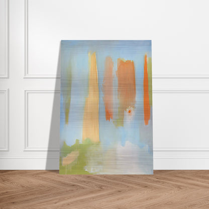 PRIMAVERA 1997 - Esteban Vicente Brushed Aluminum Print - 70x100 cm / 28x40 inches | Esteban Vicente Aluminum Print | Esteban Vicente Prints
