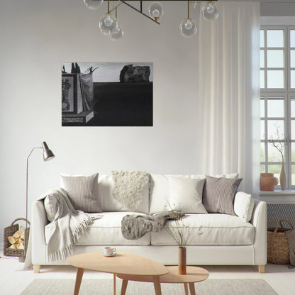 LANDSCAPE - Salvador Dali Brushed Aluminum Print - 70x100 cm / 28x40 inches | Salvador Dali Aluminum Print | Salvador Dali Prints