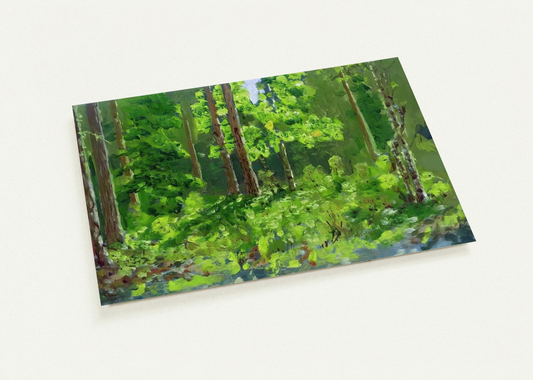 Forest By Arkhyp Kuindzhi Pack of 10 Post Cards | Arkhyp Kuindzhi Post Cards | A6 (10.5 x 14.8 cm) - 4.1 x 5.8 inches