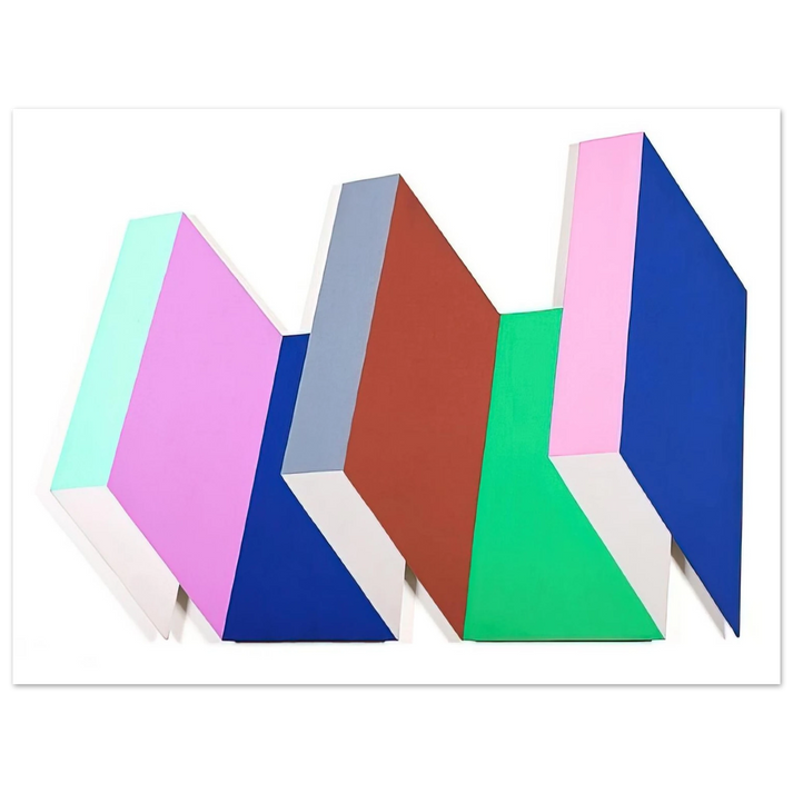 Thomas Downing - Fold One - 1968  75x100 cm / 30x40inches Fine Art Poster