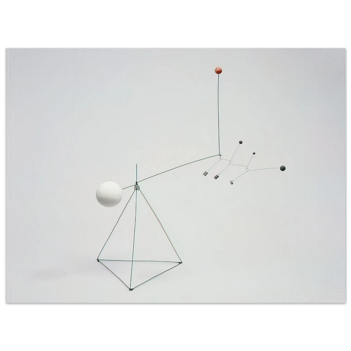 Alexander Calder - SMALL FEATHERS 1931 Fine Art Poster