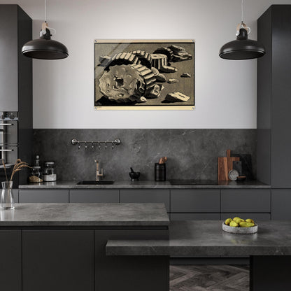 SELINUNTE SICILY OCTOBER 1935 1935 - MC Escher Acrylic Print - 70x100 cm / 28x40″ inches | Maurits Cornelis Escher Prints